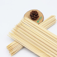 Espeto de bambu para festa de churrasco 30/40 / 50cm com logotipo da Cusotm para uso ao ar livre
